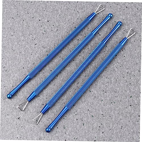 12 Pcs Cuticle Remover Nail Scraper for Polish Nail Art Pusher Gel Polish Remover Tool Professional Cuticle Pusher Cuticle Peeler Nail Art Remover Tool Stainless Steel Slicer - Image 3