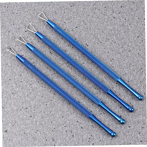 12 Pcs Cuticle Remover Nail Scraper for Polish Nail Art Pusher Gel Polish Remover Tool Professional Cuticle Pusher Cuticle Peeler Nail Art Remover Tool Stainless Steel Slicer - Image 6
