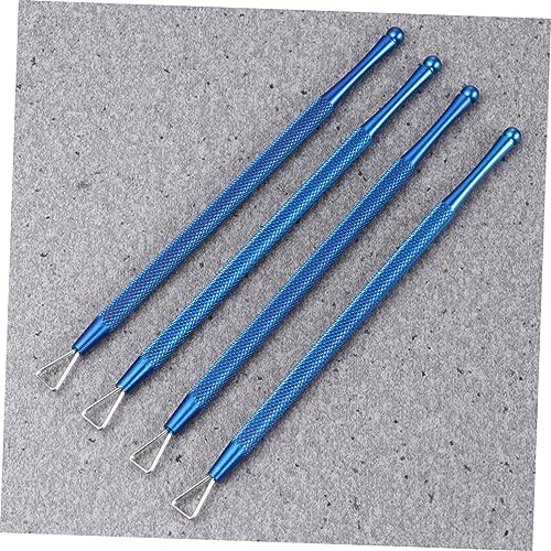 12 Pcs Cuticle Remover Nail Scraper for Polish Nail Art Pusher Gel Polish Remover Tool Professional Cuticle Pusher Cuticle Peeler Nail Art Remover Tool Stainless Steel Slicer - Image 7