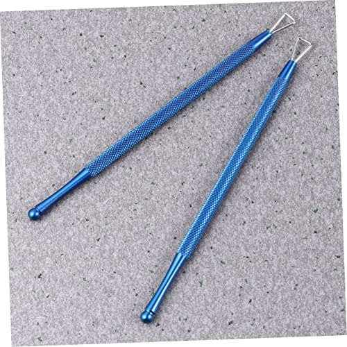 12 Pcs Cuticle Remover Nail Scraper for Polish Nail Art Pusher Gel Polish Remover Tool Professional Cuticle Pusher Cuticle Peeler Nail Art Remover Tool Stainless Steel Slicer - Image 8