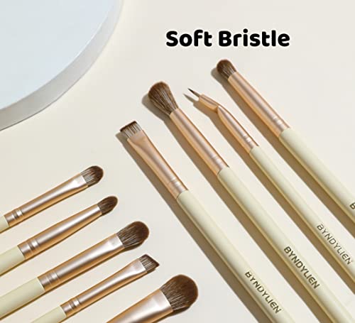 12-Piece Eye Makeup Brush Set with Soft Synthetic Fiber, Easy Application - Image 3