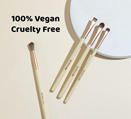 12-Piece Eye Makeup Brush Set with Soft Synthetic Fiber, Easy Application - Image 7