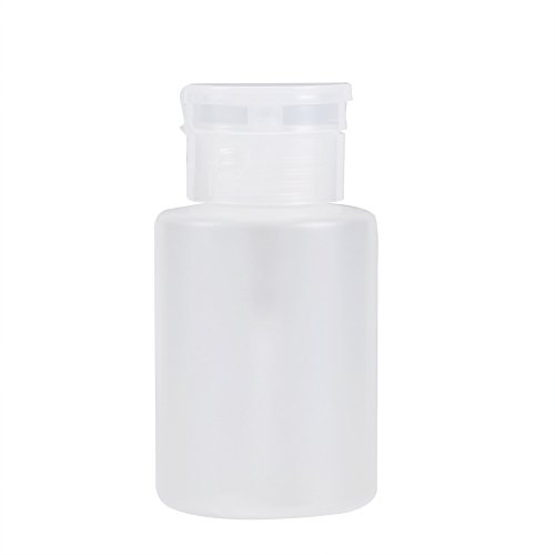 120ml Portable Nail Polish Remover Pump Dispenser for Easy Push-Down Application