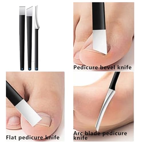 13 Piece Professional Pedicure Tool Set for Ingrown & Thick Nails Men Women - Image 5