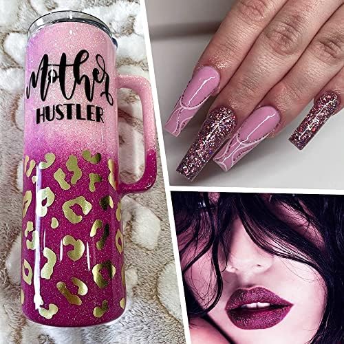 150g Extra Fine Glitter, Holographic Ultra Fine Glitter Powder for Resin, Tumblers, Makeup Face Eye Hair Body, Crafts Painting Arts, Nail Art DIY Decoration (Rosa Pink) - Image 7