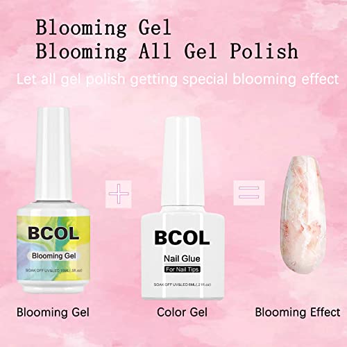 15ml Clear Blossom Gel Nail Polish for DIY Manicure Marble Floral Designs - Image 3