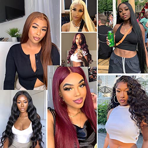 16 Inch Body Wave Unprocessed Brazilian Virgin Human Hair Extensions 100g Bundle Bleach Blonde - Image 7