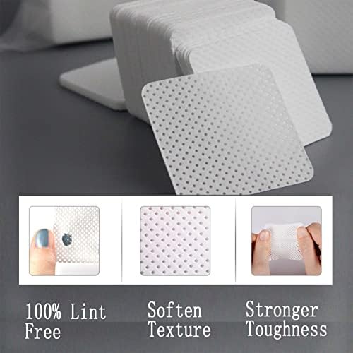 1600PCS Lint-Free Nail Wipes for Gel Polish - Salon & Home Use, Bulk Pack - Image 7