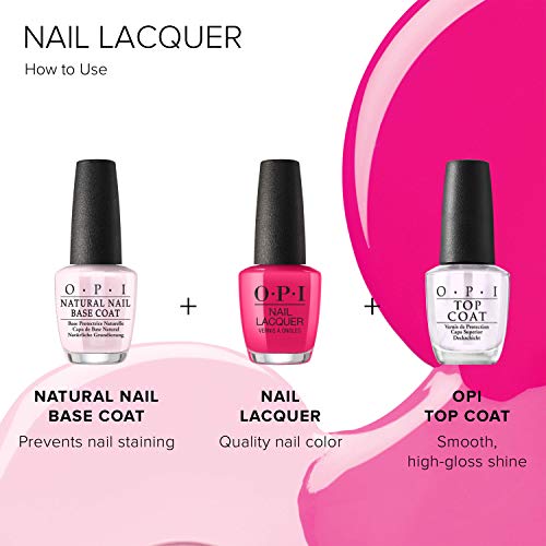 OPI Nail Lacquer, Freedom of Peach, Orange Nail Polish, Washington DC Collection, 0.5 fl oz - Image 5