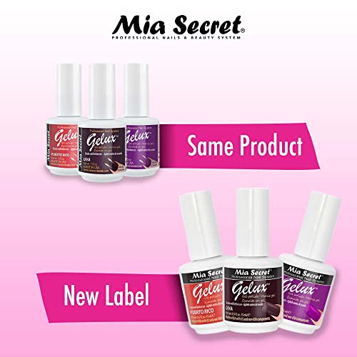 Mia Secret Gelux Nail Polish 0.5 Oz UV Gel-SOAK Off Gel Polish - Collection 2018 Pick Your Color (Tiffany Blue) - Image 3