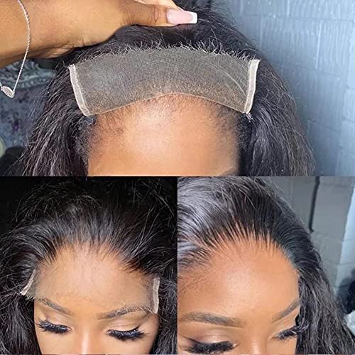 18-Inch 4x4 Closure Water Wave Human Hair Wig Natural Color Pre-Plucked - Image 3