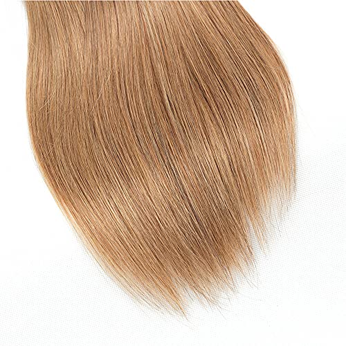 1b27 Human Hair Bundles Ombre Honey Blonde Straight Bundles Brazilian Remy Human Hair 3 Bundles 14 16 18 Inch Double Weft Hair Weave Honey Blonde Hair Bundles Ombre Bundles - Image 6