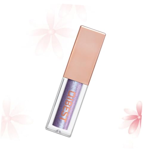 1pc Glitter Liquid Eyeliner with Heart Puff Glow Powder Shimmer Eyeshadow for Eye Makeup - Image 2