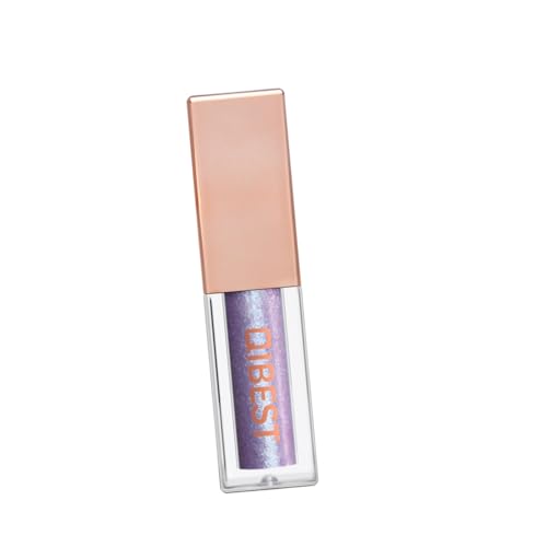 1pc Glitter Liquid Eyeliner with Heart Puff Glow Powder Shimmer Eyeshadow for Eye Makeup