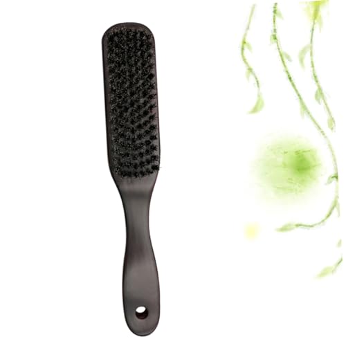 1pc Mustache Grooming Brush Hair Bristle Brush Hair Brush Thin Hair Brush Beard Teesing Brush Boar Bristles Brush Teasing Brush Modeling Styling Brush Man Bamboo - Image 9