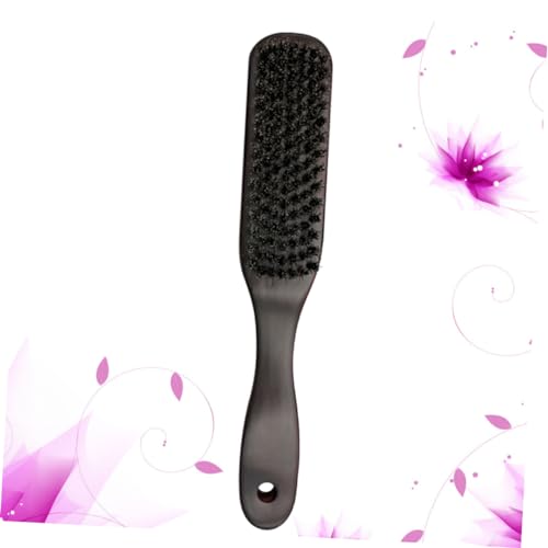 1pc Mustache Grooming Brush Hair Bristle Brush Hair Brush Thin Hair Brush Beard Teesing Brush Boar Bristles Brush Teasing Brush Modeling Styling Brush Man Bamboo - Image 6