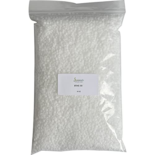 2 OZ BTMS 50 conditioning emulsifier derived from colza oil and Consists of Behentrimonium Methosulfate, Cetyl Alcohol and Butylene Glycol. BTMS 50 emulsifying wax for Beauty Products 2 OZ