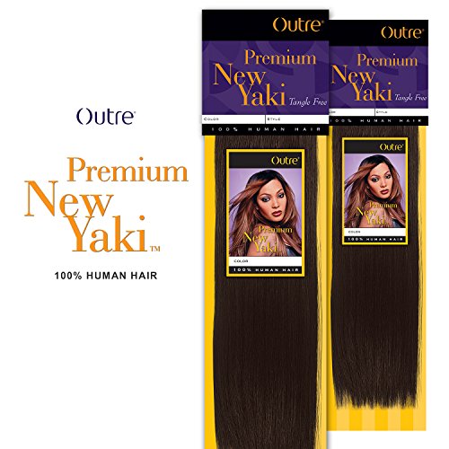 2-PACK DEALS! Human Hair Weave OUTRE Premium Collection New Yaki (18", 1) - Image 4