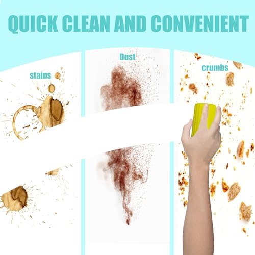 2-Pack Reusable Damp Cleaning Sponge for Kitchen Stoves, Sinks, Blinds, and Surfaces - Image 2