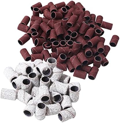 2 Pack Nail Buffers for Adults with Grinding Sleeves