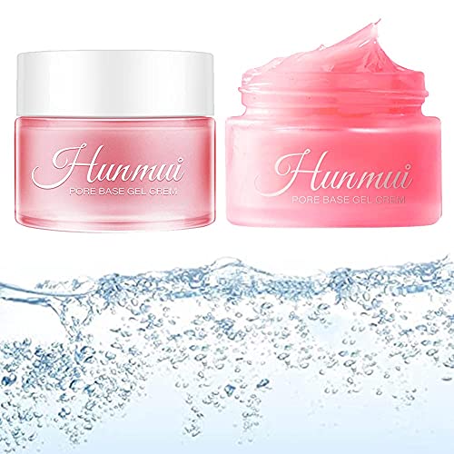 2 Pcs Natural Pore Minimizing Makeup Base Gel Cream for Smooth Skin, 30ml Each