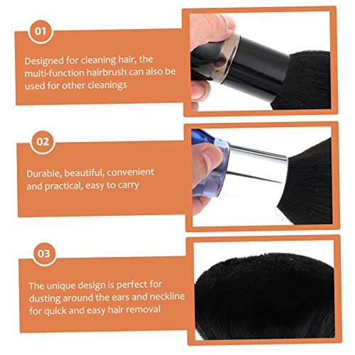 2 Piece Salon Hair Cutting Tool Set Barber Duster and Neck Brush - Image 2