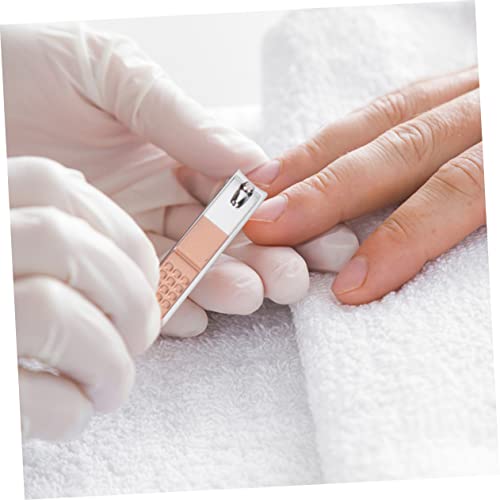 2 Sets Pcs Manicure Grooming Kit Pedicure Kit Corta Uñas Stainless Steel Nail Cutter Nail File Buffer Rose Gold Nail Cutter Nail Cutter Kit Beauty Scissors Nail Clippers Cosmetic - Image 6