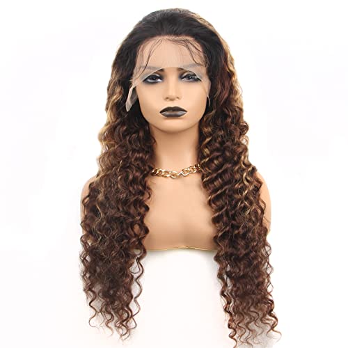 Honey Blonde 20 Inch Loose Deep Wave 13x6 Lace Front Human Hair Wig - Image 9