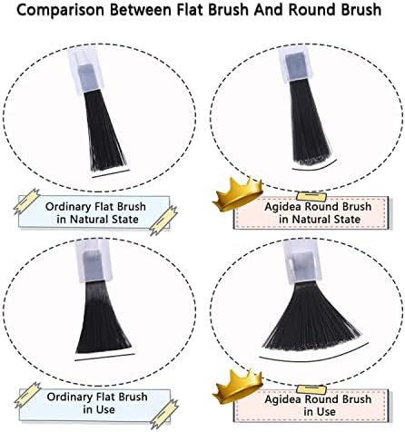 20 Pack 5ML Empty Glass Nail Polish Bottles with Round Brush and Funnels - Image 3