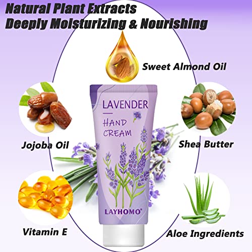 20 Piece Travel Size Hand Cream Gift Set for Women - Vitamin E Enriched, Natural Fragrance - Image 3