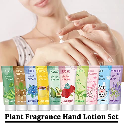 20 Piece Travel Size Hand Cream Gift Set for Women - Vitamin E Enriched, Natural Fragrance - Image 9