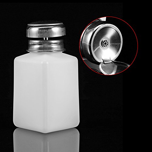 200ML Pump Dispenser,Nail Polish Remover Pump Alcohol Polish Makeup Cleanser Liquid Remover Empty Nail Bottle Pump Bottle For Nail Polish - Image 4