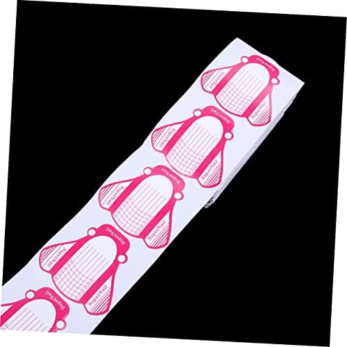 200 Piece Dual Nail Forms for Stiletto Acrylic Nail Extension DIY Manicure - Image 8