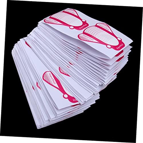 200 Piece Dual Nail Forms for Stiletto Acrylic Nail Extension DIY Manicure - Image 3