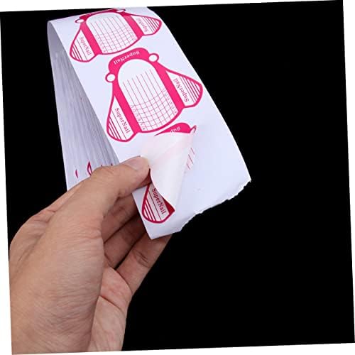 200 Piece Dual Nail Forms for Stiletto Acrylic Nail Extension DIY Manicure - Image 6