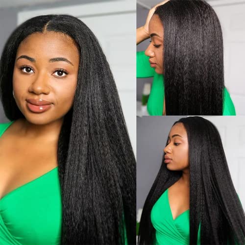 20Inch I Tip Hair Extensions Kinky Straight for Black Women Cold Fusion Remy Hair Bundles Pre Bonded Keratin Stick In Hair Extensions Long Curly for Black Women 50g/50s Curly Tip In Hair Extensions - Image 7
