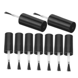 20pcs Nail Polish Replacement Brush Nail Stamping Polish Nail Polishes Nail Polish Brush Replacement Nail Polish Bottles Caps Replacement Small Gel Polish Bottle Caps With Cover