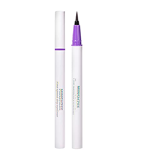Getting Good at Getting Older Geller Slender Colorful Eyeliner Liquid Pen 8 Colors Sweat Proof Long lasting Liquid Eye Liner 1ml Dark Lip Liner for Women (Purple, One Size)