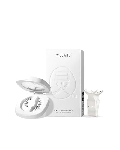ICE BLACK Magnetic Eyelashes Kit 10 Pair Pack Reusable Waterproof Lightweight Easy Apply