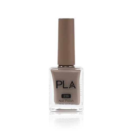 Nail Lacquer Polish - Bigger Fish to Fry - 236 Light Brown Shade Lacquer Polish - Image 6
