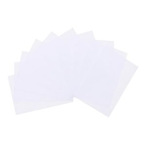 200 Count Lint-Free Nail Polish Remover Wipes Disposable Washcloth for Salon Manicures White