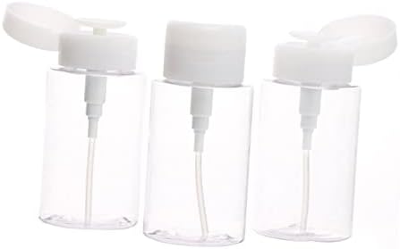 DOITOOL 8 Pcs Foam Dispenser Bottles Alcohol Dispenser Pump Bottle Dispenser Push Down Foam Pump Lockable Pump Dispenser Bottle Soap Makep Remover Bottle Mini Travel Squeeze Bottle White - Image 5
