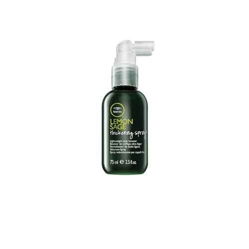 Tea Tree Lemon Sage Thickening Spray, Builds Body + Boosts Volume, For Fine Hair