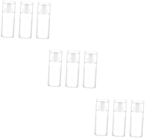 DOITOOL 9-Piece Lockable Pump Dispenser Bottles for Nail Polish and Travel