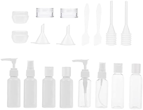 12-Piece Travel Makeup Bottle Set with Leak-Proof Design for Easy Carrying