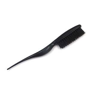 4-Piece Boar Bristle Teasing Brush Set for Hair Styling and Volume Boosting