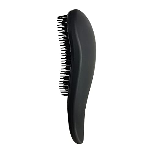 Detangling Brush for Adults & Kids Hair. Detangler Hairbrush for Natural, Curly, Straight, Wet or Dry Hair. Hair Brushes for Women. Styling Brush. (black)