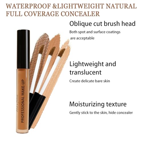 24 Hour Natural Matte Liquid Concealer All Skin Types 0.5 oz - Image 7