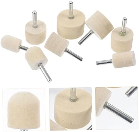 24 Pcs Nail Polish Grinding Head Nails Drill Bits Nails Gel Drill Bits for Nails Cleaning Kit Nail File Drill Bit Cuticle Clean Nail Drill Bit Wool Acrylic Tool to Rotate Metal - Image 7