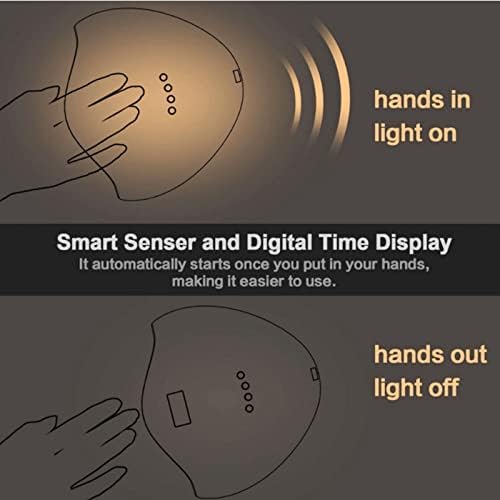 248W UV LED Nail Lamp for Gel Polish, 4 Timer Settings, LCD Screen, Professional Salon Use - Image 6